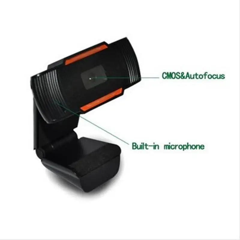 Clip-on HD USB 12.0MP Webcam PC Camera Web Camara Web Cam 360 Degrees Rotation MIC For Skype Computer PC Video Call Face TIme