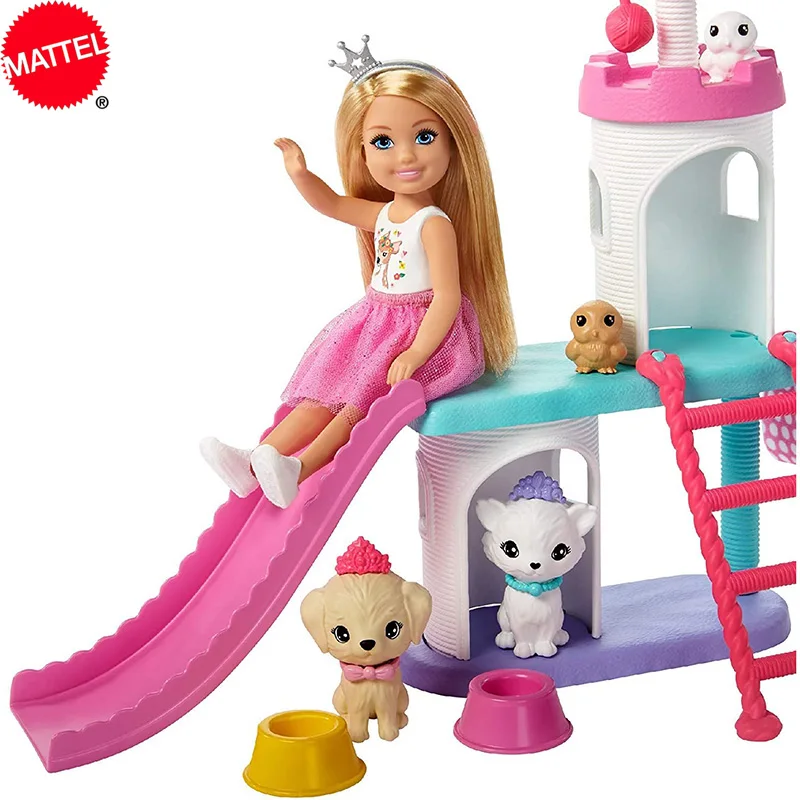 Brullen Afdaling Tijd Originele Barbie Prinses Avontuur Chelsea Huisdier Kasteel Speeltoestel  Accessoires Pak Poppen Fantasiespel Speelgoed Voor Meisjes|null| -  AliExpress