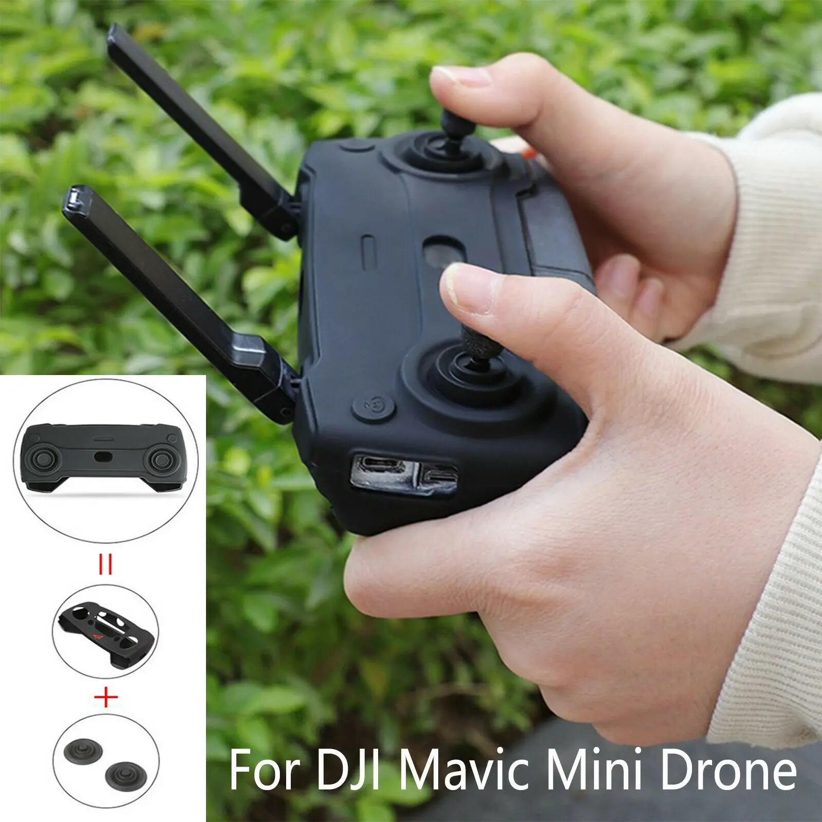 Подходит для DJI Mavic Mini пульт дистанционного управления силиконовый чехол Защитный чехол для DJI Mavic Mini Drone