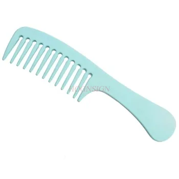 

wide tooth comb Large Tooth Comb Wide Toothed Combs Inside Buckle Plastic Anti Static Pear Head Hair Massage Hairbrush