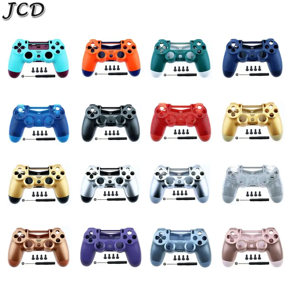 

JCD For PS4 Pro PS4 4.0 V2 Housing Shell Front Back Case Cover for PS4 Pro Controller JDS-040 JDM-040