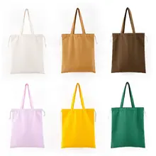 Большая Холщовая Сумка на плечо, Повседневная Сумка-тоут F42A