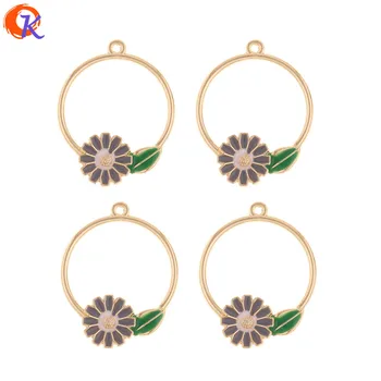 

Cordial Design 100Pcs 22*27MM Jewelry Accessories/Hand Made/Ring With Flower Shape/Zinc Alloy/DIY Earring Parts/Earring Findings