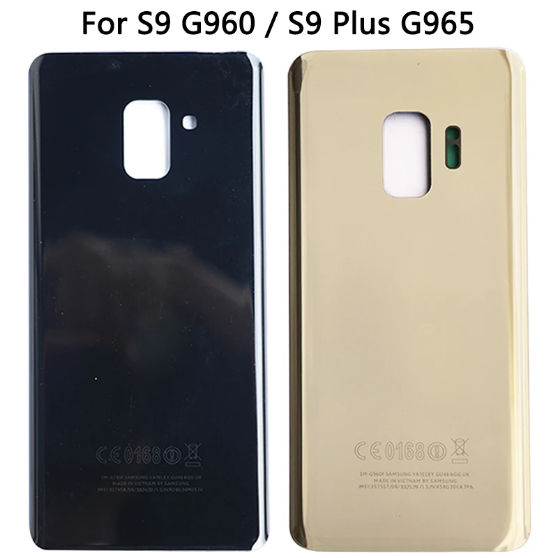 Оригинальная задняя крышка G960 стекло для Samsung Galaxy S9 G960F / Plus G965F аккумулятора