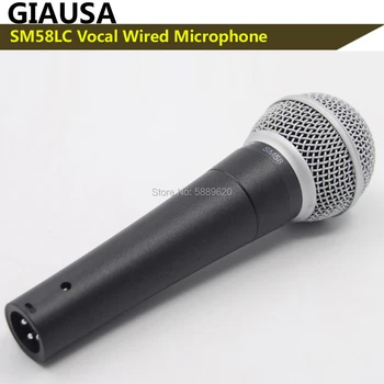Free shipping, Grade A quality SM58LC shuretype wire vocal microphone 1