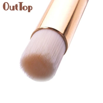 

OutTop 100% Brand new and high quality Black Head Nose Brush Cleansing Man-made fiber Brush 05.13