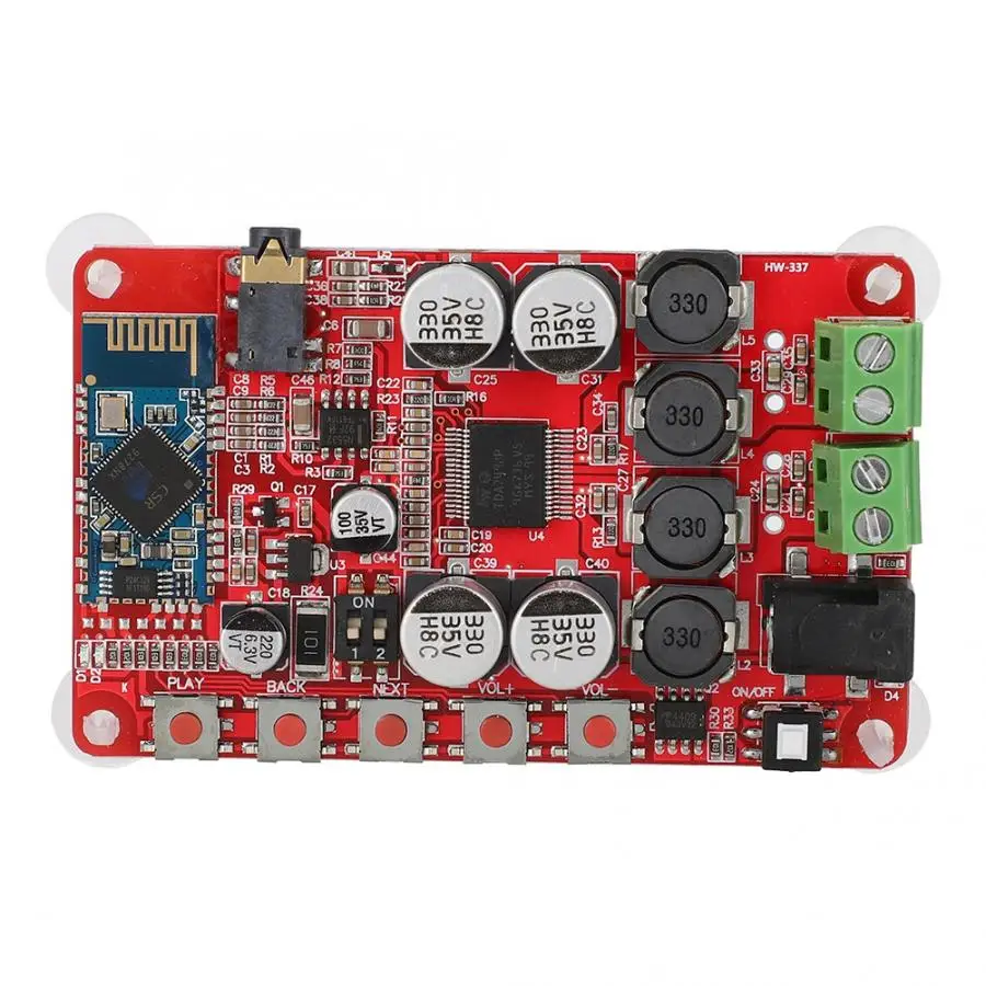 Плата усилителя TDA7492P 50 Вт + Bluetooth 4 0 беспроводной цифровой аудиоприемник модуль