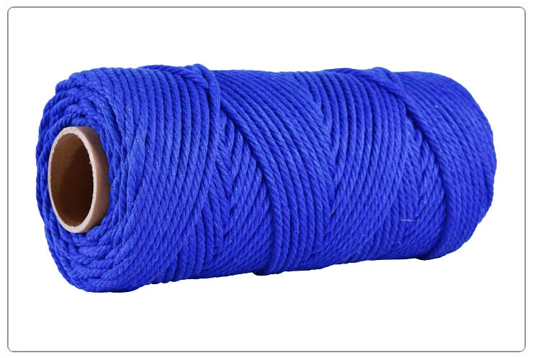 3mm 100% Cotton Macrame Cord Colorful Cord Rope Twisted Macrame String DIY Home Textile Wedding Decorative Tapestry Art 110yards 