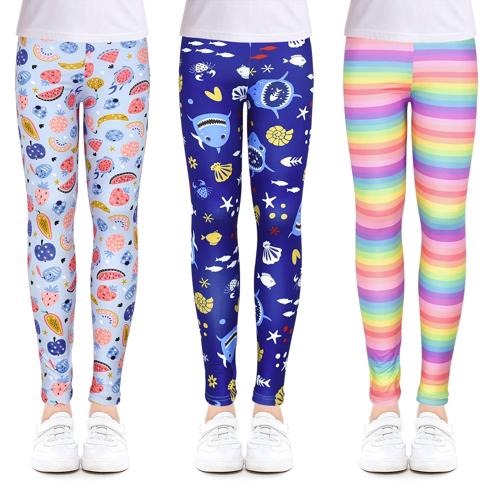 Unicorn Colorful Rainbow Leggings for Girls | Unilovers