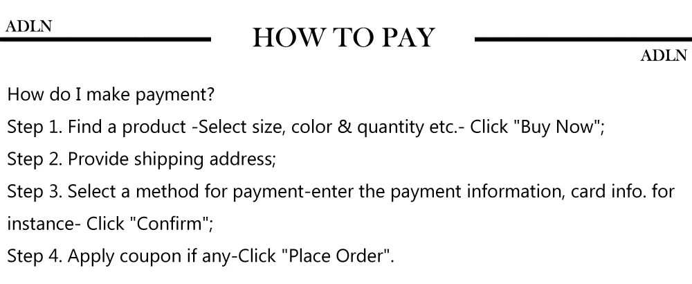 how to pay