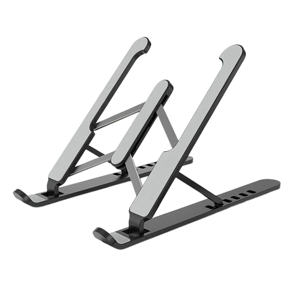 Laptop Tablet Stand,Foldable Portable Desktop Laptop Holder, Universal Lightweight Adjustable Ergonomic Tray Cooling Stand