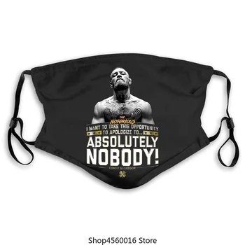 

Phiking Conor Maschera McGregor MMQA Peso piuma Piumarsi Scusarsi con Nessuno Maschere maschere Maschera bambino Grande collo to