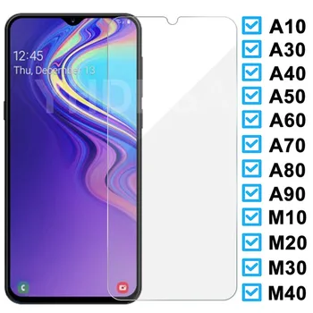 

Protective Glass on the For Samsung Galaxy M10 M20 M30 M40 A10 A30 A40 A50 A60 A70 A80 A90 Tempered Screen Protector Glass Film