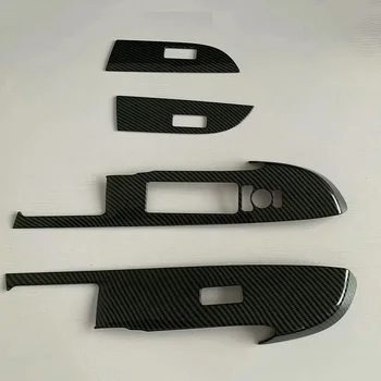 

For RHD Toyota Raize 2020 ABS Window Control Panel Glass Lift Switch Cover Trim Protector Sticker Interior Car Styling Accessory