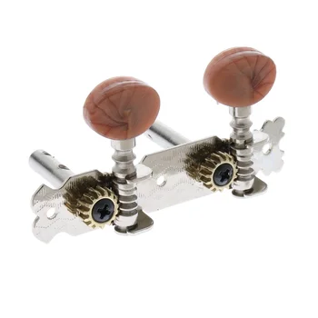 

4x Guitar Tuning Pegs Keys Machine Heads Tuners Brown for Ukulele Guitar Uke