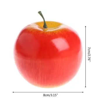 

12 Pcs Artificial Realistic Faux Fake Fruit Food Photography Props Home Decor H4GD