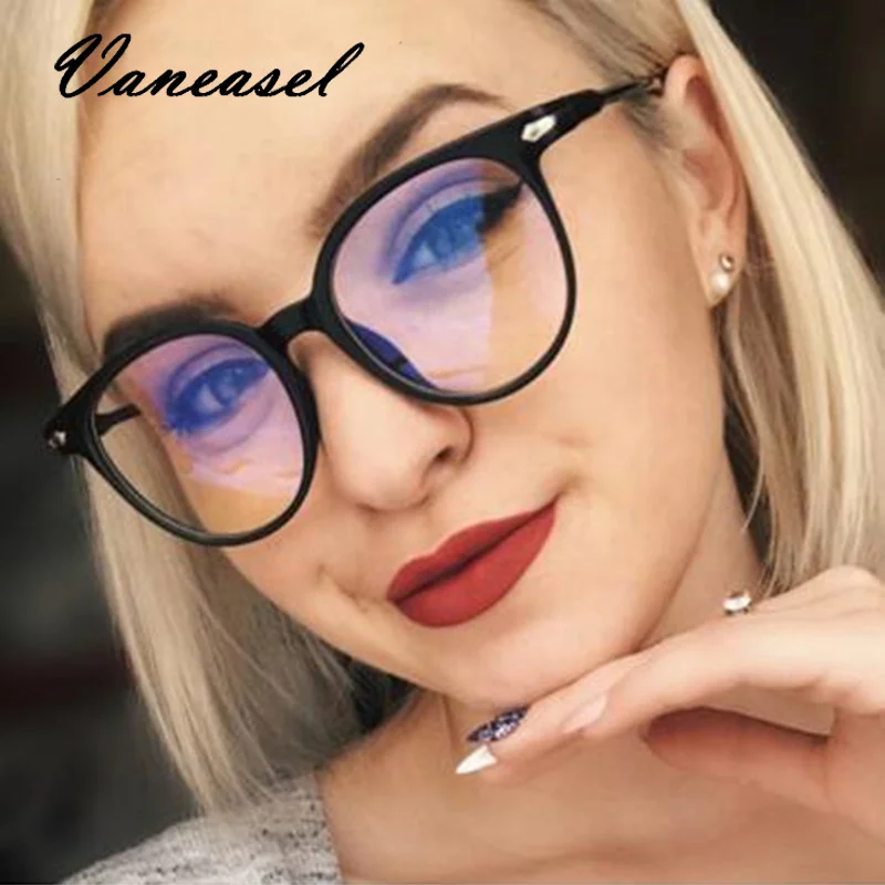 VANEASEL прозрачные очки Классическая оптика винтажные линзы Роскошные