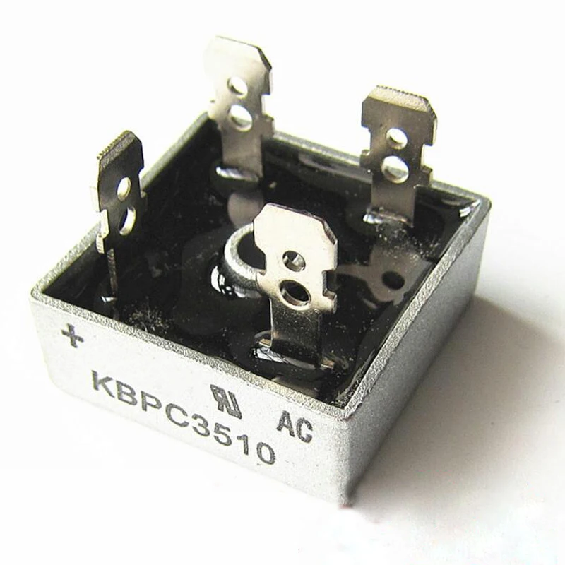 Diode Bridge Rectifier KBPC3510 35A 1000V 2PCS diode bridge rectifier electronic component rectifier diodes electrical rectifier diodes electrical diodes electrical component
