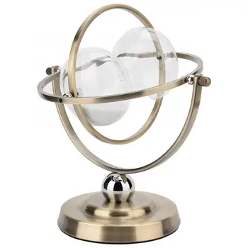 

Metal Sand Timer 15 Minutes Rotating Sand Hourglass,Metal Hour Glass Sand Timer For Vintage Home Decor 60 Minutes Hourglass