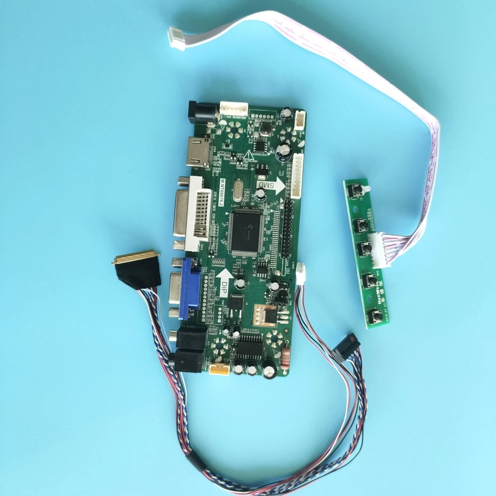 Kit for LTN133AT17-T05 13.3&quot Controller board LED DIY M.NT68676 40pin DVI HDMI Screen Panel 1366X768 AUO Display LCD VGA | Компьютеры