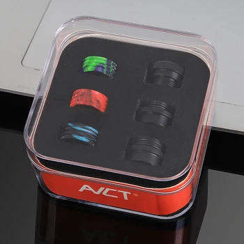 

6-in-1 Resin 510 810 Epoxy Resin Convertible Replacement Drip Tip Mouthpiece with for Atomizers Accessory