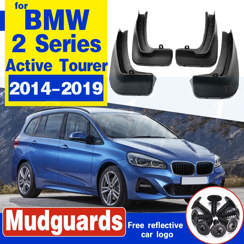 Для BMW 2 серии F45 F46 Gran Active Tourer 2014 ~ 2019 автомобильный брызговик грязезащитный