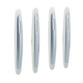 

White+Silver Car protection strip Auto Edge-Scratch Anti-Collision Accessory