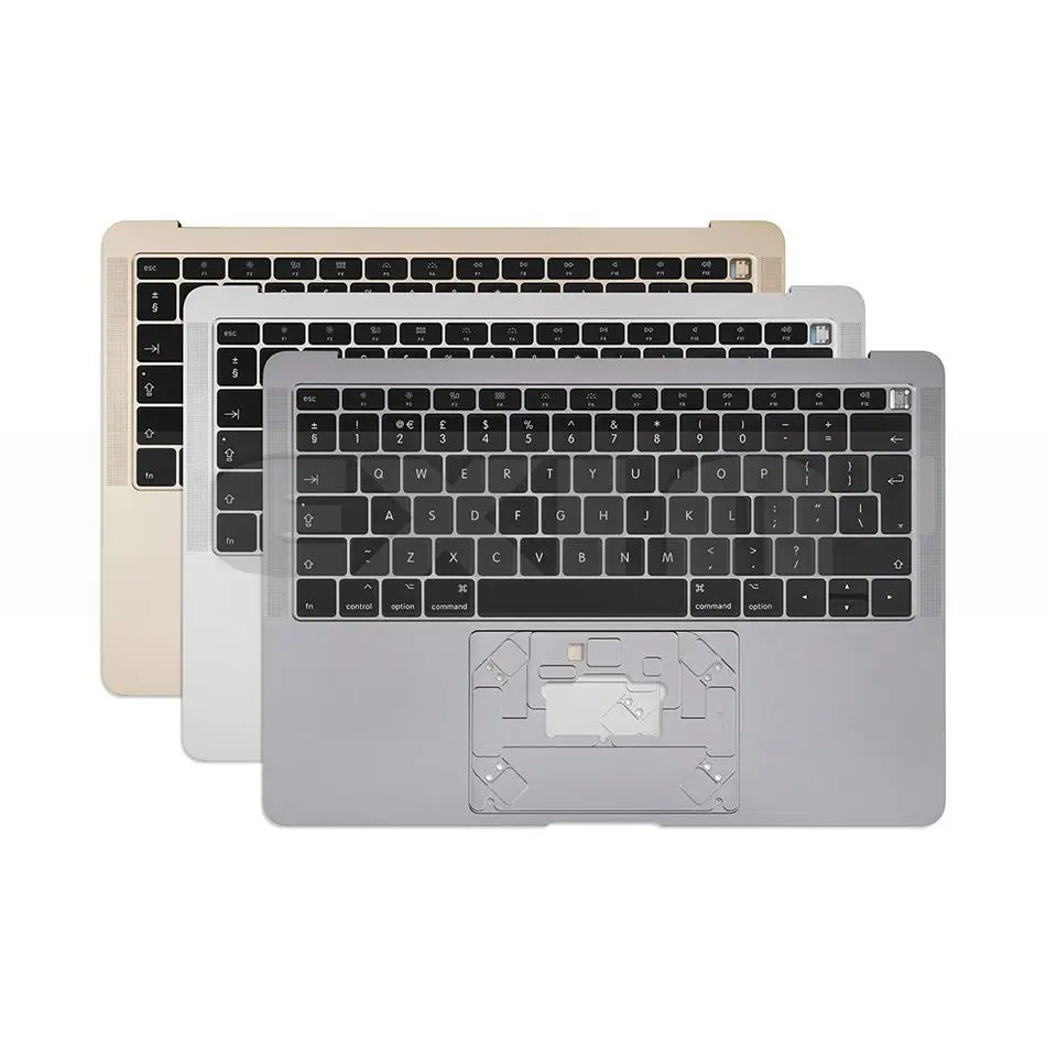 Ende rynker stave New Silver Grey Gold For Macbook Air 13" A1932 Topcase With Keyboard Us Uk  French German Russian Spanish Danish 2018 2019 Year - Laptop Bags & Cases -  AliExpress