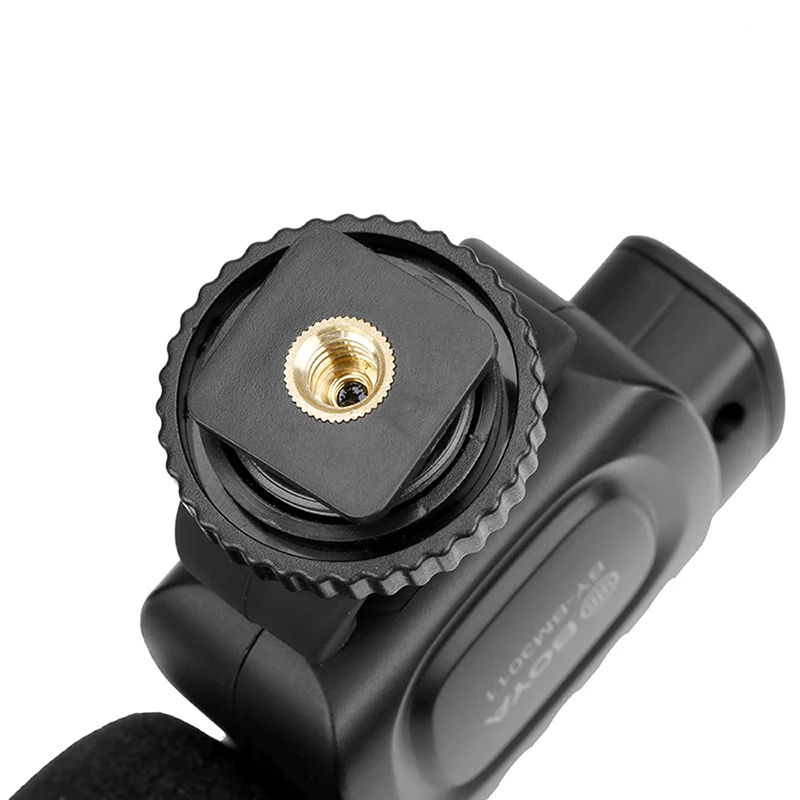 BOYA BM3011 микрофон для записи камеры для смартфона DSLR камеры Canon sony Nikon 3,5 мм разъем для холодной обуви Vlog Mic