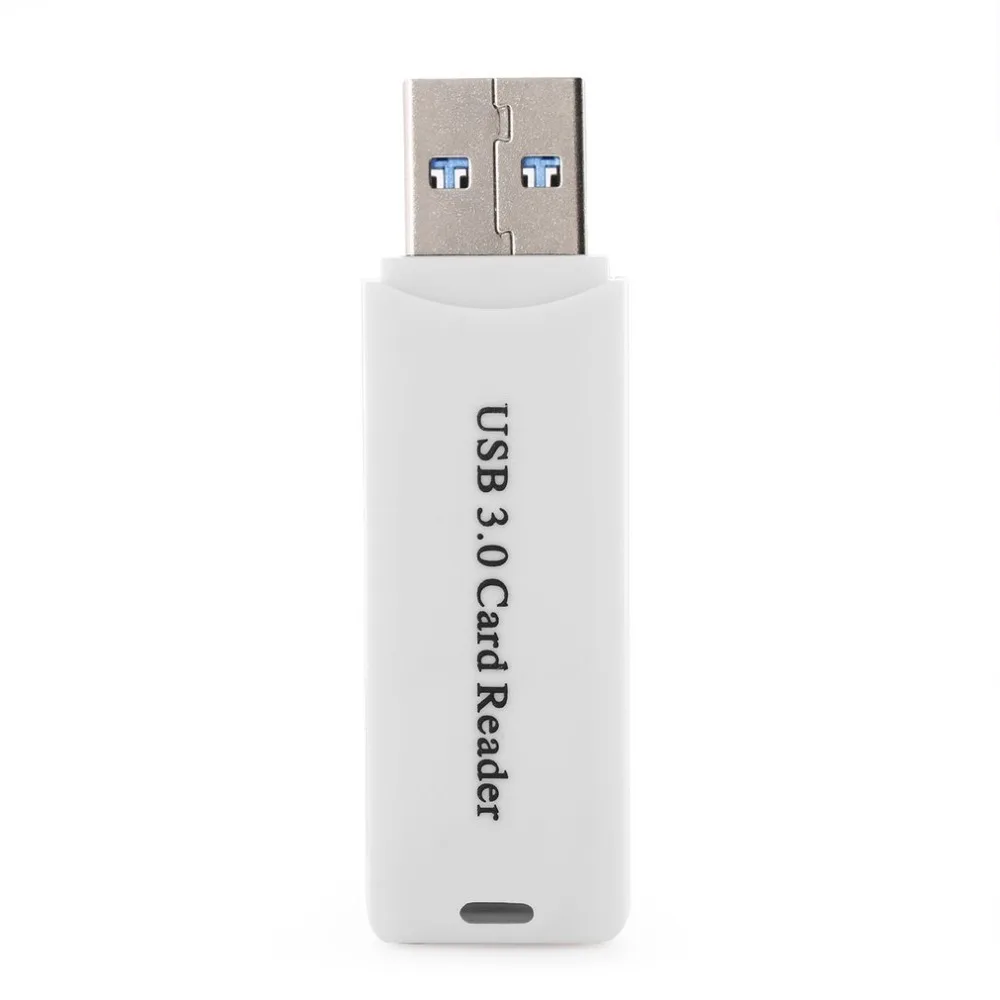 

LESHP Ultra Slim Convenient for Carry Antiselismic Heat High Temperature Resistance USB 3.0 Card Reader for SD Card SM Card