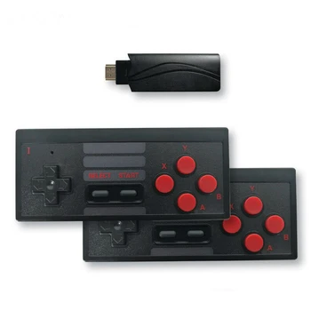 

Mini U Disk Game Box Nostalgic Retro Built in 628 Game Video Game Console HDMI Output Wireless Doubles Gamepad