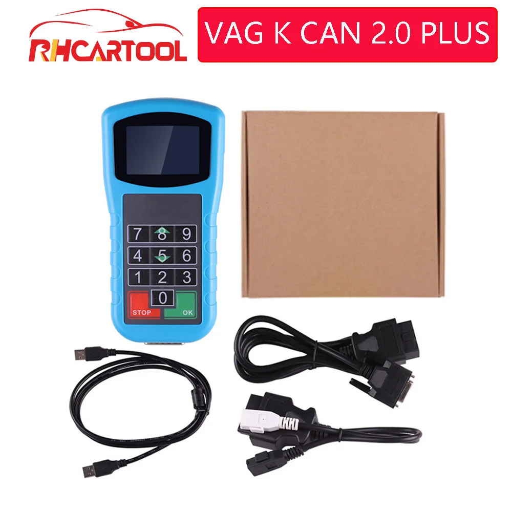 Диагностика Супер VAG K + CAN 2 0 plus считыватель штырьковых кодов Super ключевой