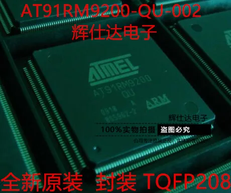 100% Новинка &amp Оригинал в наличии AT91RM9200-QU-002 AT91RM9200 TQFP208IC | Электроника