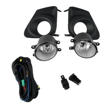 

For 2011-2013 Toyota Corolla Clear Bumper Fog Lights Lamps+Cover +Switch Wiring