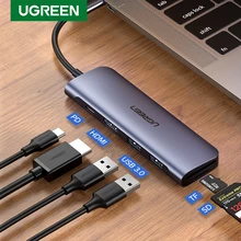 UGREEN USB C HUB tipo C a Multi USB 3.0 HUB adattatore HDMI Dock per MacBook Pro Huawei Mate 30 USB-C 3.1 Splitter Port tipo C HUB