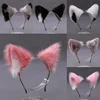 Women Realistic Long Furry Animal Cat Ears Headband Lolita Kawaii Anime Hair Hoop Halloween Cosplay Party Headpiece ► Photo 3/6