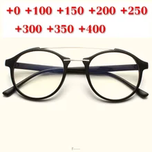 MINCL/ Мужские Модные Стильные качественные круглые очки для пресбиопии для мужчин и женщин модные классические очки для чтения для женщин NX