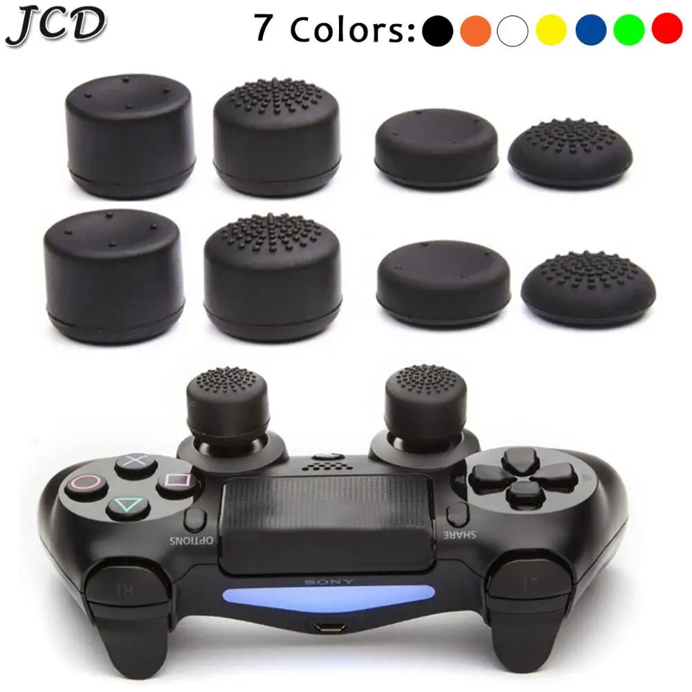 Jcd Analog Thumb Stick Grip Caps Cover Antiscivolo In Silicone Per Controller Ps5/Ps4/Xbox One/Xbox One Elite/Switch Pro Controller
