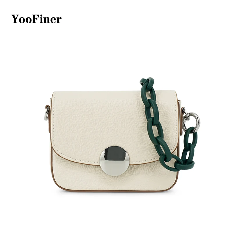 

2019 YooFiner Luxury Brand Designer Women Messenger Bags for Girls Chain Shoulder generous Bag Pu Leather Lady Bag Handbag