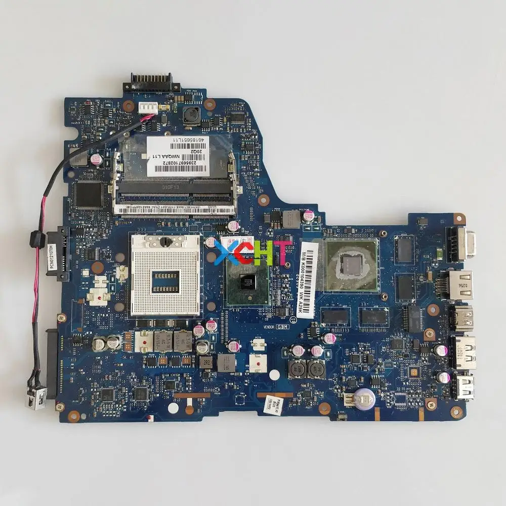 Материнская плата для ноутбука Toshiba Satellite A660 A665 K000104390 NWQAA LA-6062P Rev 2 0 GT330M системная