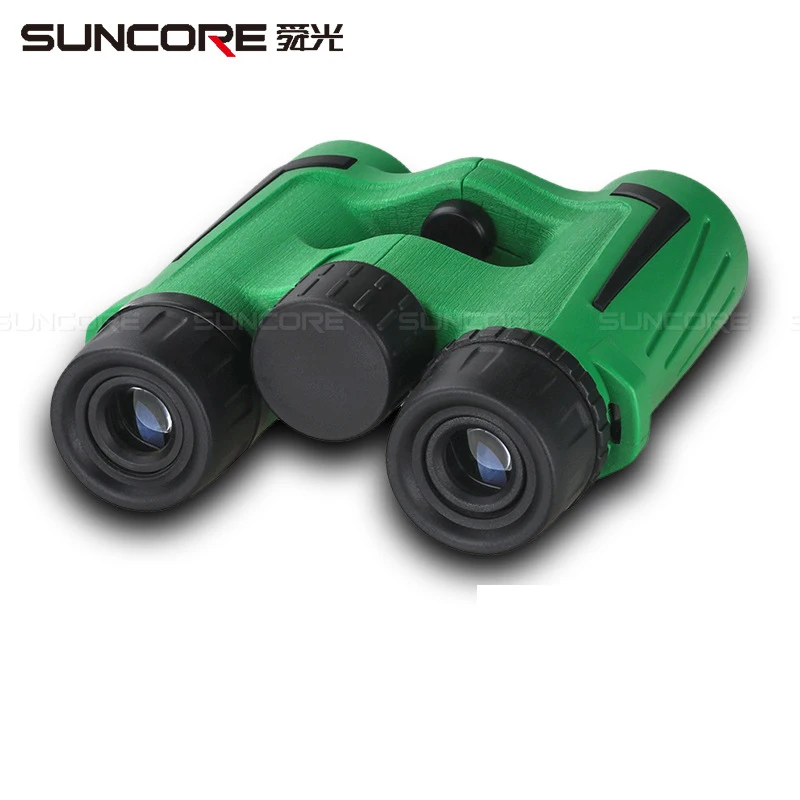 SUNCORE 10x28 бинокль HD портативный телескоп оптическая линза FMC зеленая пленка Открытый Кемпинг наблюдение за птицами