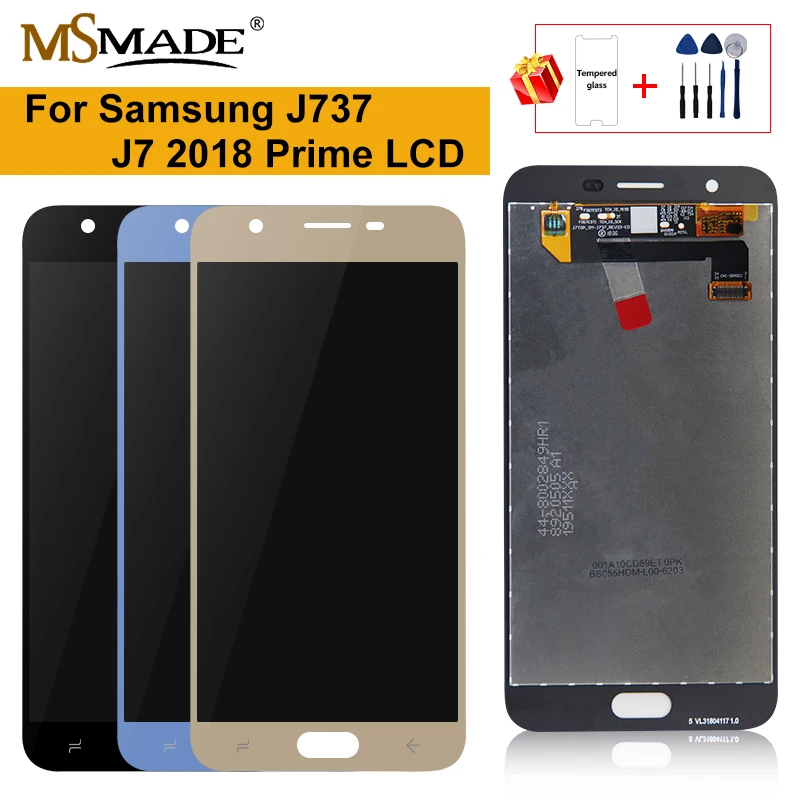 Оригинальный сенсорный ЖК экран для Samsung Galaxy J7 2018 J737 J737A J737P J737V J737T дигитайзер