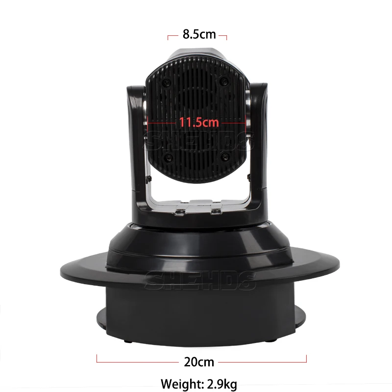 6x12W моющаяся Поворотная лампа 70W Gobo; поворачивающаяся головка Spot Wash 13/17 CHs DJ Dicco для свадебной вечеринки клуба сцены SHEHDS Рождество