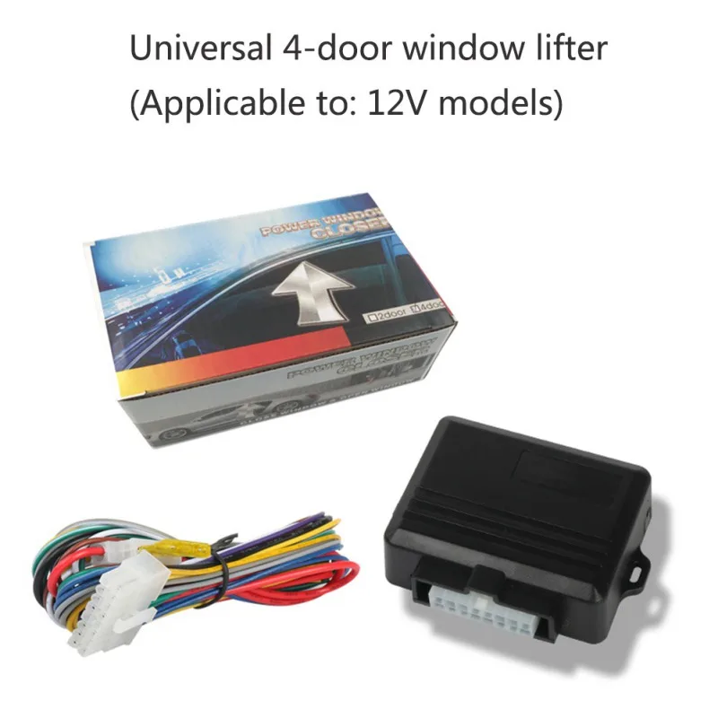 

2019 12V Universal Car Power Window Roll Up Closer For Four Doors Remotely Close Windows Lifter Switch Electrical