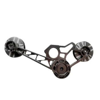 

Ultralight Bicycle Rear Derailleur Tensioner 2/6 Speeds Aluminium Alloy Chain Tensioner for Brompton Titanium