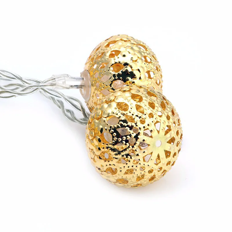 Good Price for  20 Head Solar String Lights Outdoor Ball Party Xmas Garden Fairy Lamp Fashion