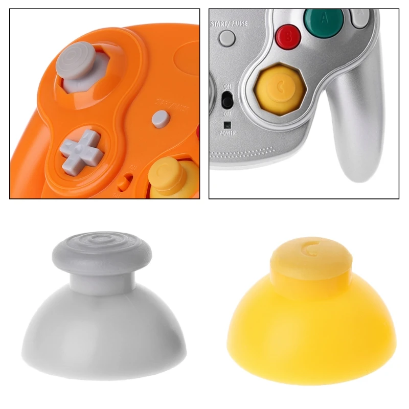 

5 Pair Replacement Gamepad Joystick Cap for gamecube NGC Controller