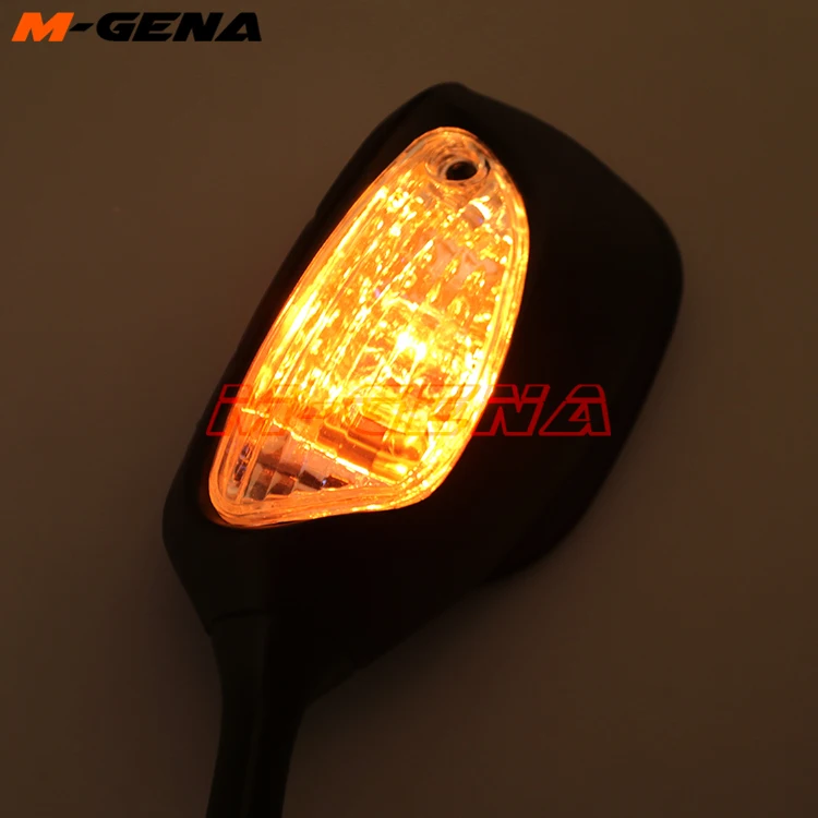 Мотоциклетные боковые зеркала заднего вида для GSXR 600 750 1000 с указателем поворота K5