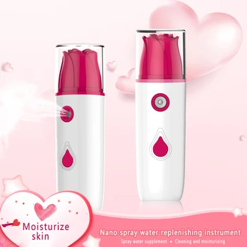 

Free Shippping Portable Nano Spray Humidifier Face Humidifier USB Charging Skin Care Product Face Moisturizing Device