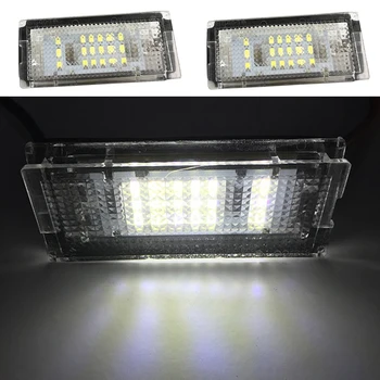 

Car License plate Light White 18 SMD For BMW E46 4D 1998 1999 2000 2001 2002 2003 323i 325i 328i